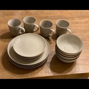 4 Piece Dinnerware Set from Target